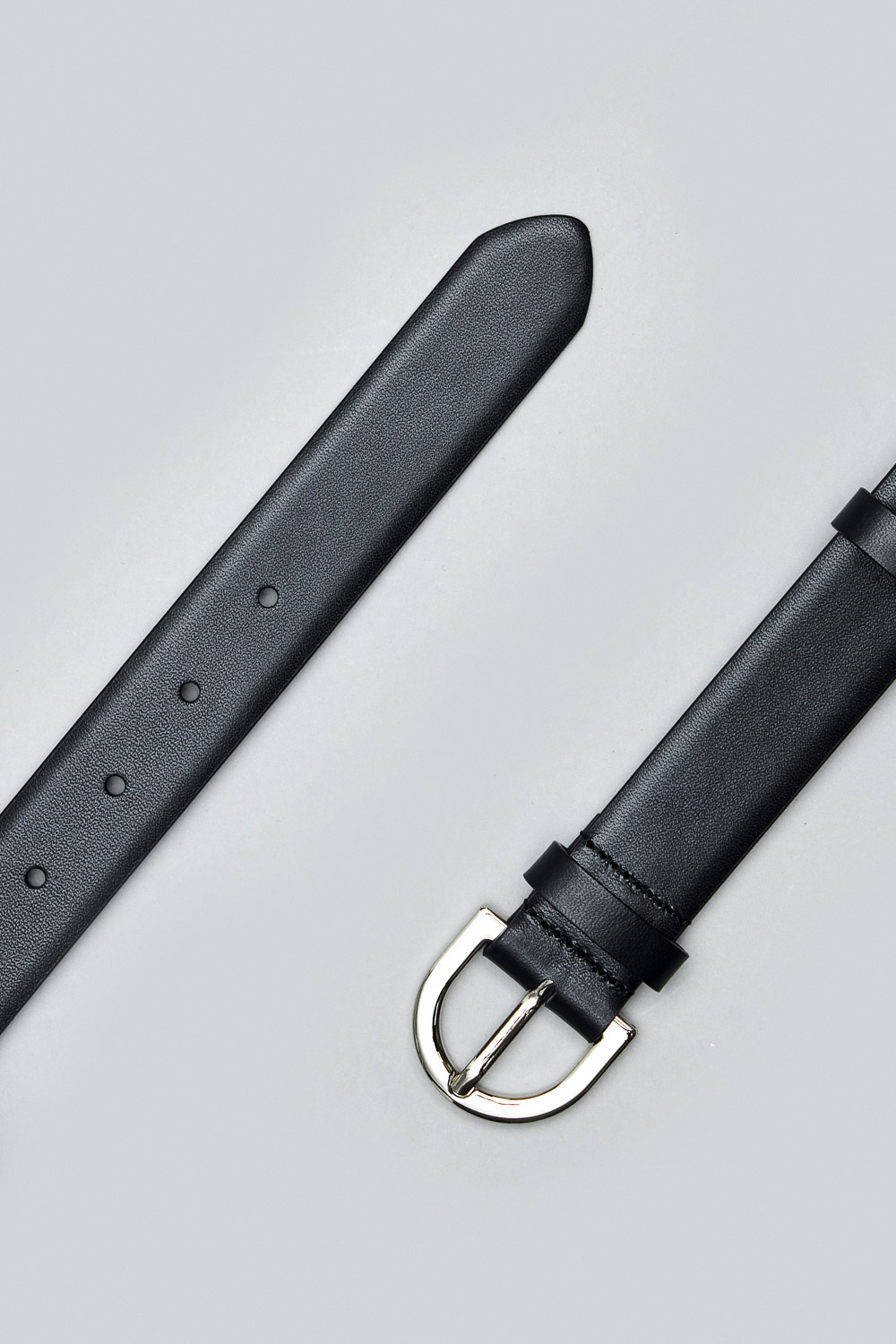 SST&C Black Wide Belt | 9162303002  (Outlet)_1