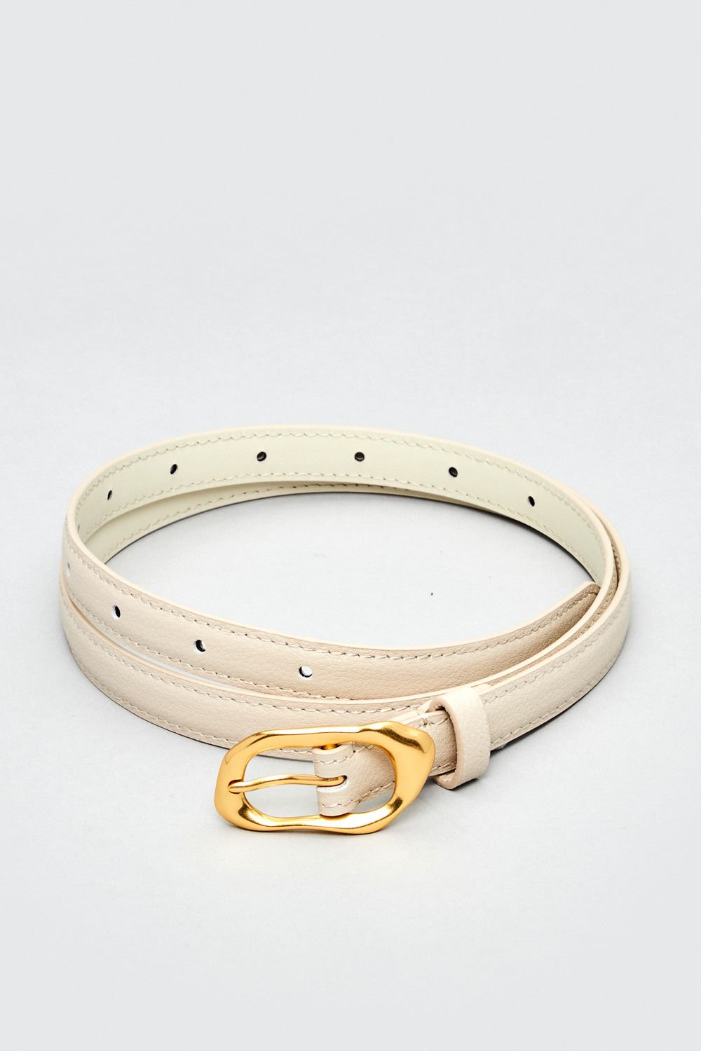 SST&C Off-White Oval Headband Belt | 9162303009  (Outlet)_0
