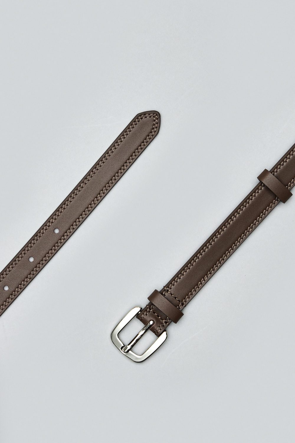 SST&C Bright Silver Small Square Belt | 9162303011  (Outlet)_2