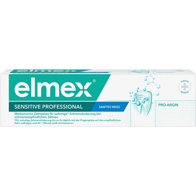 elmex 艾美適 專業舒緩亮白牙膏 75ml (EL101)_0