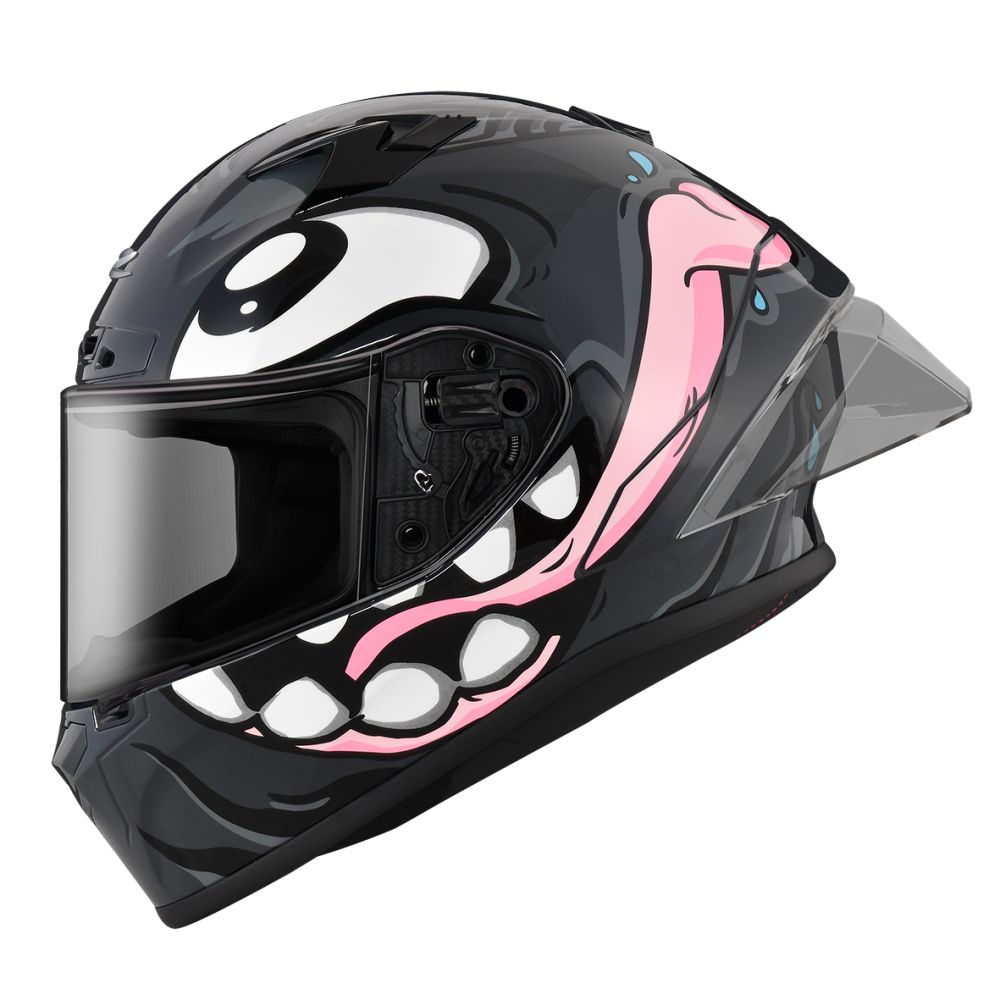 【全新體驗】ZEUS ZS826 BK12 黑灰黑銀  全罩式安全帽_0