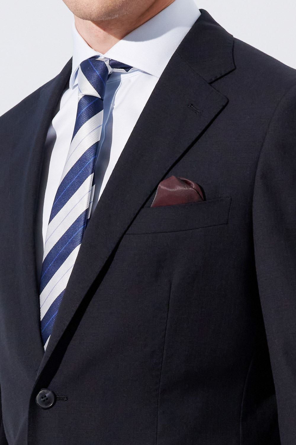 SST&C #Milan Series  Black Textured Slim Fit Suit Jacket | 0112304002  (Outlet)_5