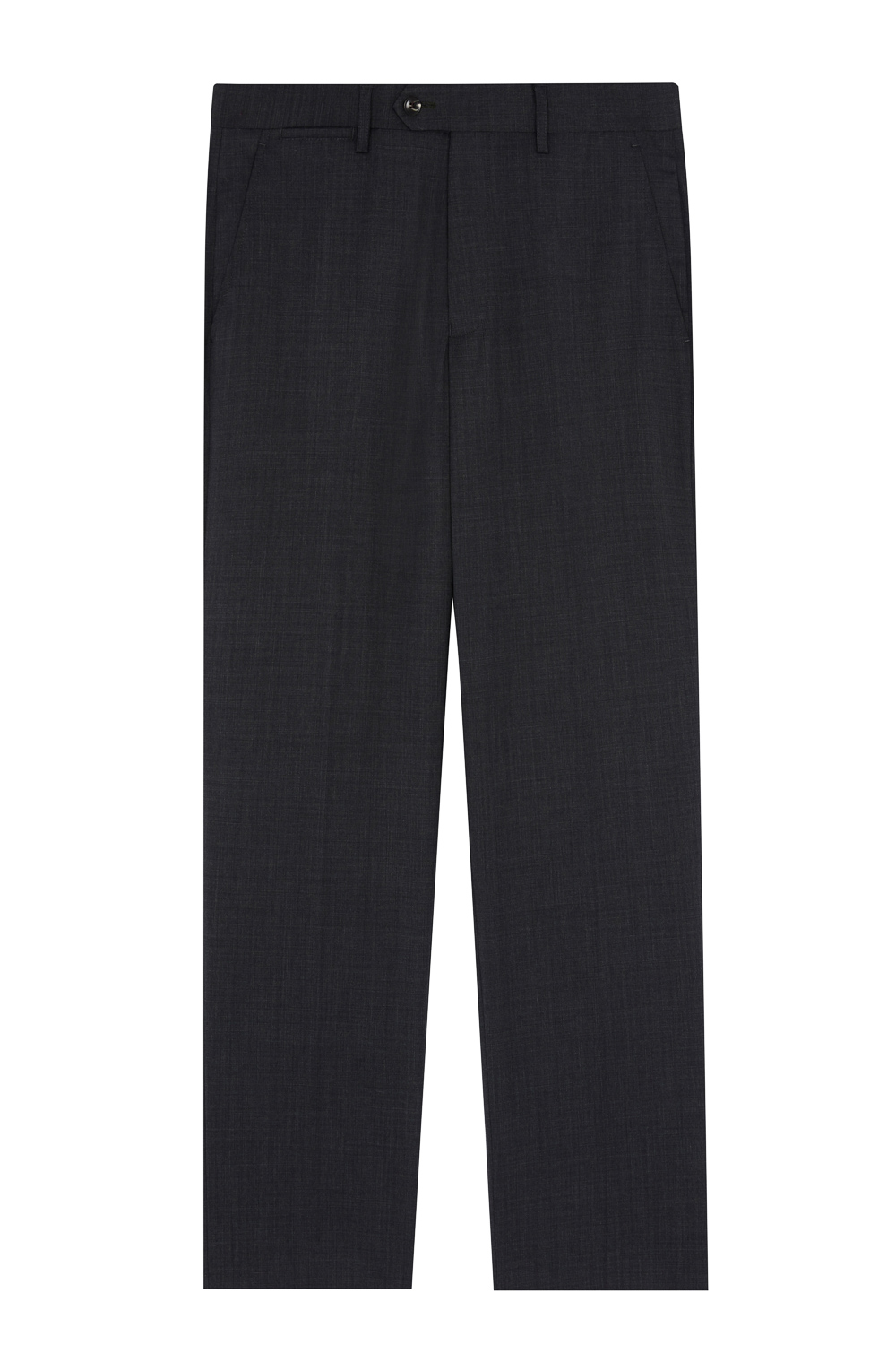 SST&C Charcoal Gray Machine Washable Classic Suit Trousers | 0212304006  (Outlet)_7