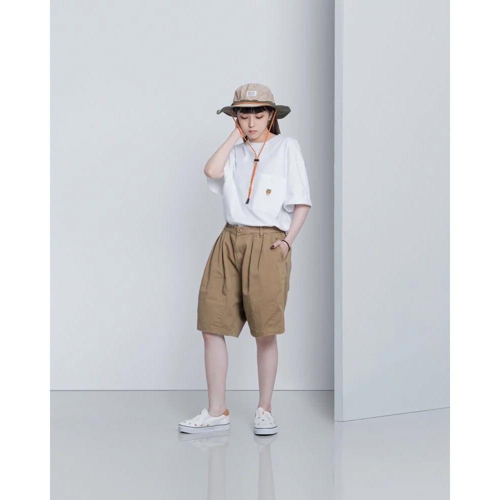 Filter017 Balloon Shorts 卡其 斜紋氣球短褲 H5596【新竹皇家 47129140892】_6