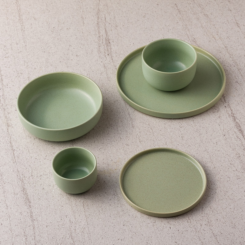 Ice Crack 23cm Ceramic Plate_4