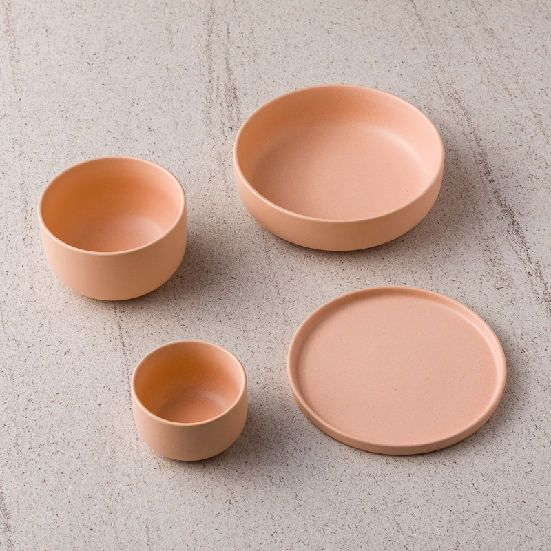 Ice Crack 23cm Ceramic Plate_4