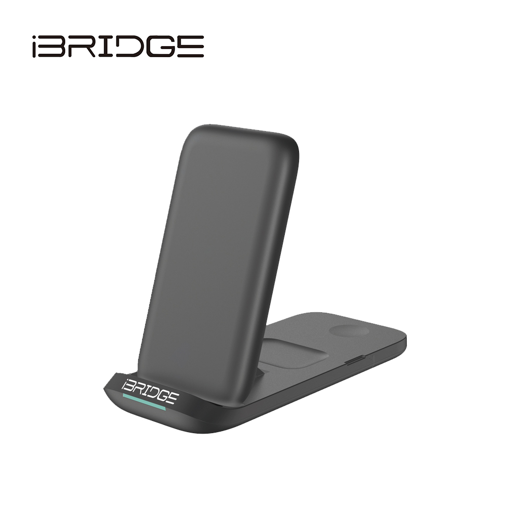 【iBRIDGE】折疊三合一無線充電器(IBW011)_5