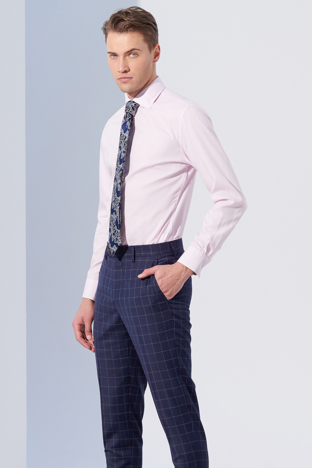 SST&C #Easycare  Pink Standard Shirt | 0312304003  (Outlet)_2