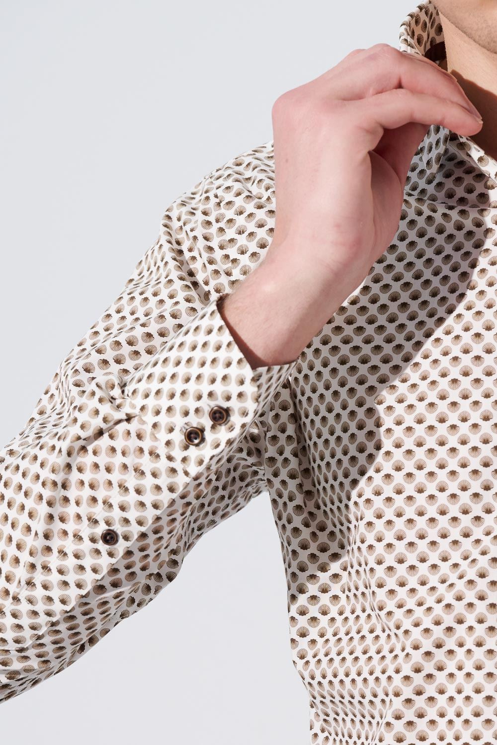 SST&C #Comfortable Cotton  Shell Print Standard Shirt | 0312304007  (Outlet)_6