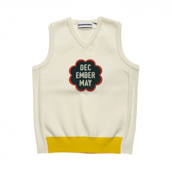 【DECEMBERMAY】Colors knit vest 1-112-1016