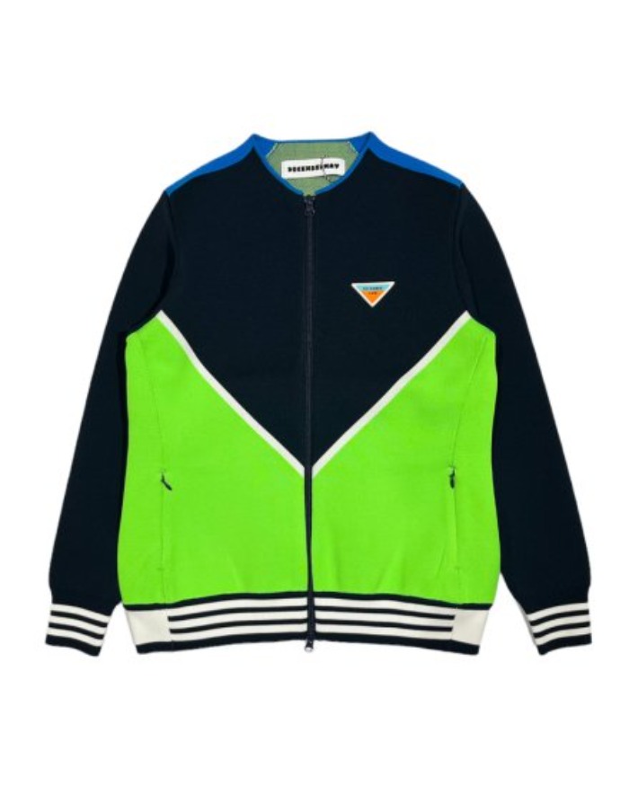 【DECEMBERMAY】Color scheme knit blouson_MEN 1-205-1020