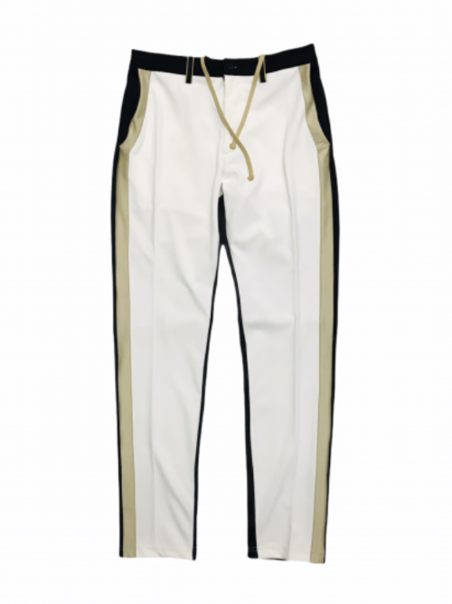 【DECEMBERMAY】Bi-color pants_WOMEN 2-212-2033