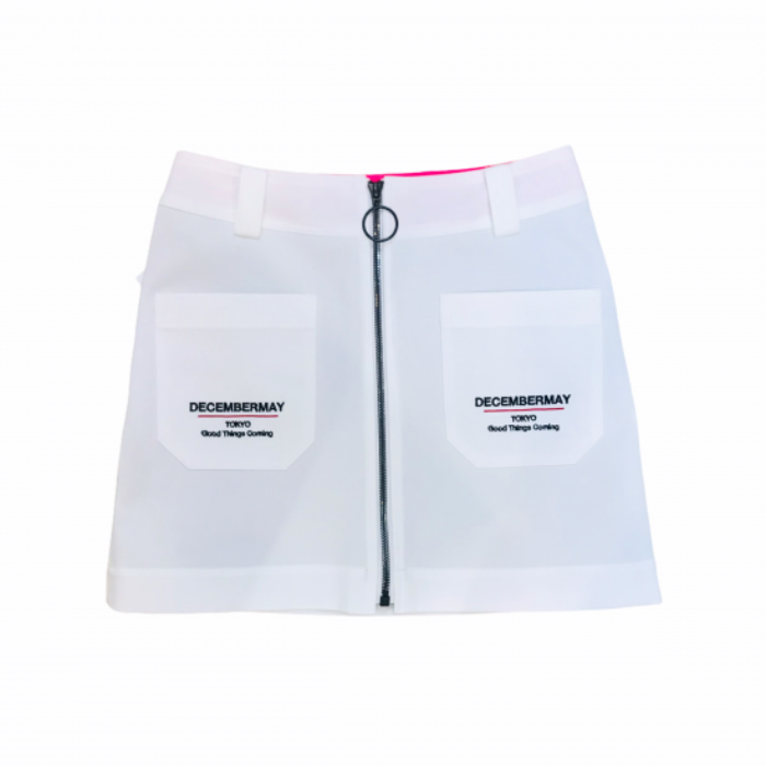 【DECEMBERMAY】TEXBRID Fullzip Skirt_WOMEN 2-105-2511