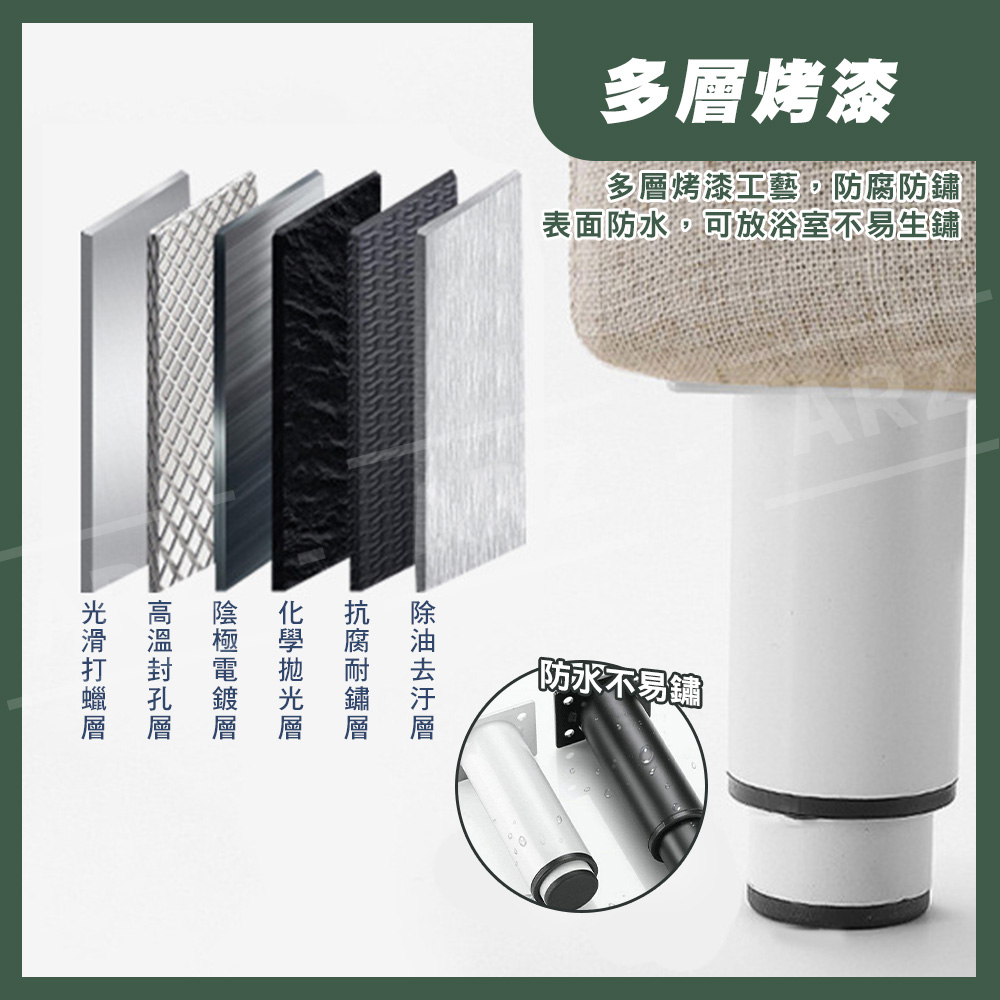 可調節家具增高腳墊 【E052】 冷軋鋼 支撐腳 沙發腳 桌腳 櫥櫃腳 床板支撐架 家具腳 支撐器 茶几 桌腿支架 床櫃腳 墊高腳 墊高塊 墊高架 伸縮櫃腳 增高墊 家具周邊 居家用品 五金工具_5