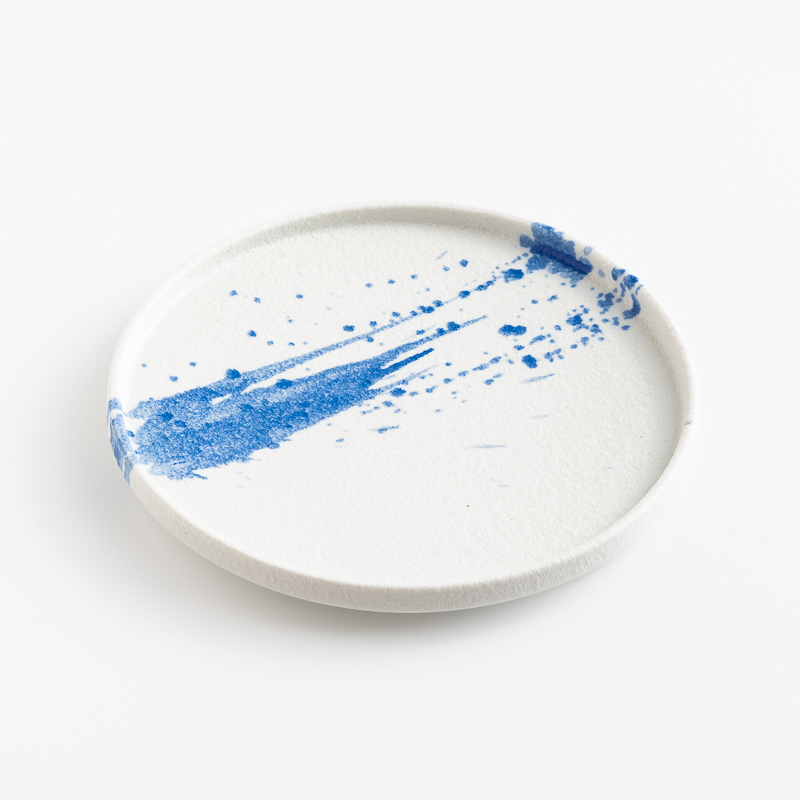 Ice Crack 23cm Ceramic Plate_1