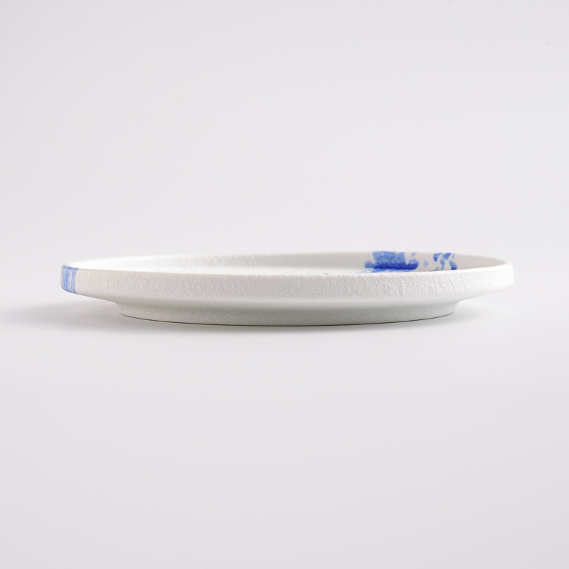 Ice Crack 23cm Ceramic Plate_2