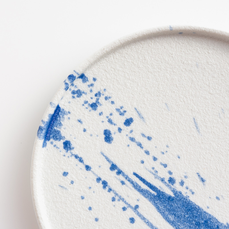 Ice Crack 23cm Ceramic Plate_4