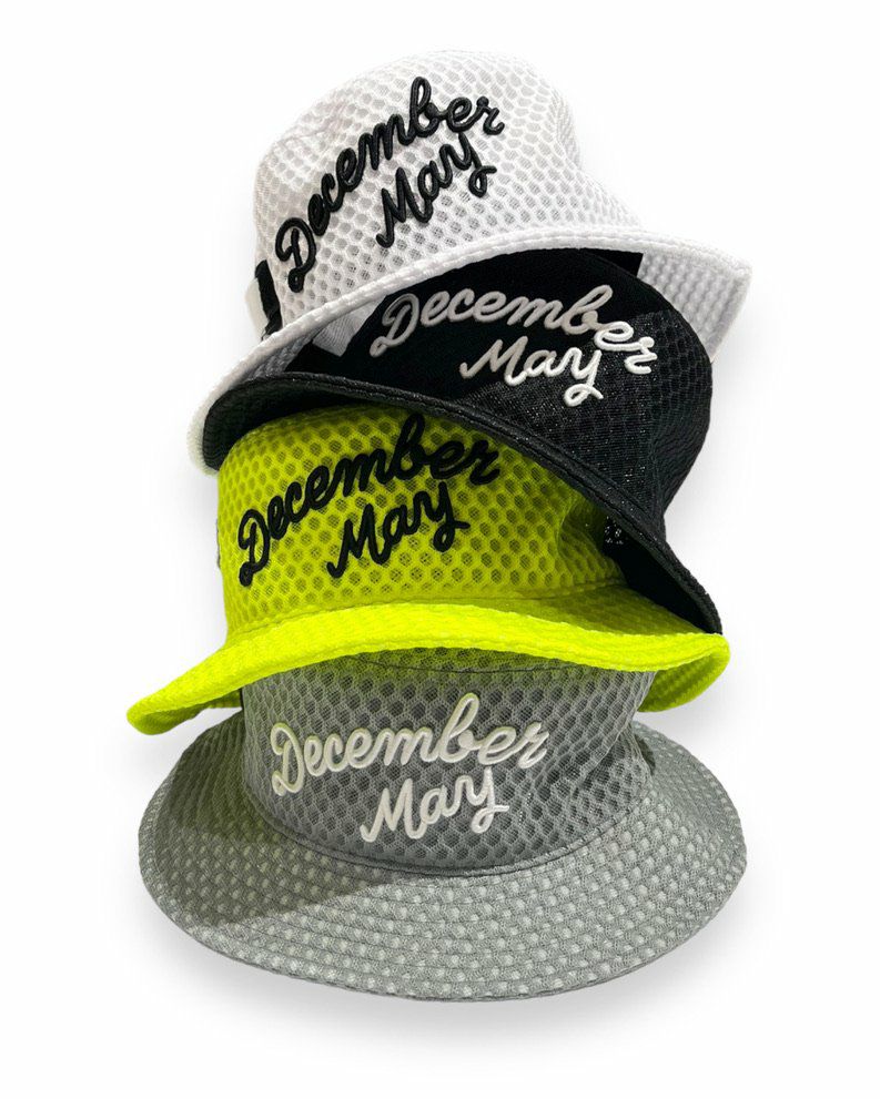 【DECEMBERMAY】Full mesh Bucket hat_3-999-5310