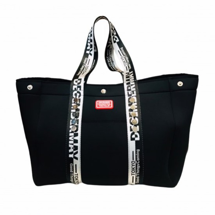 【DECEMBERMAY】New 2WAY Neopren Big tote_3-999-8504