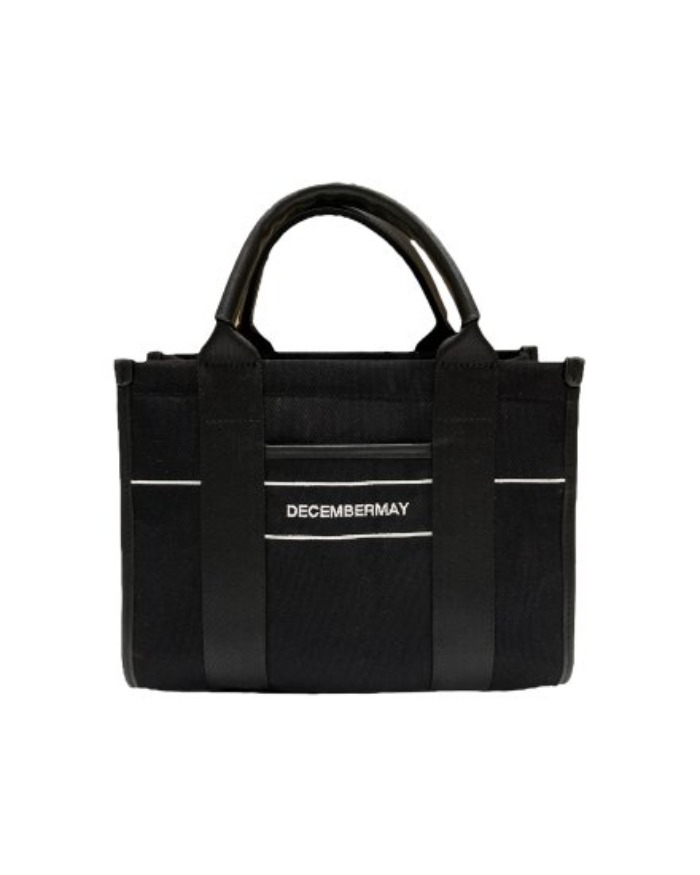 【DECEMBERMAY】Square canvas cartbag_3-999-8509