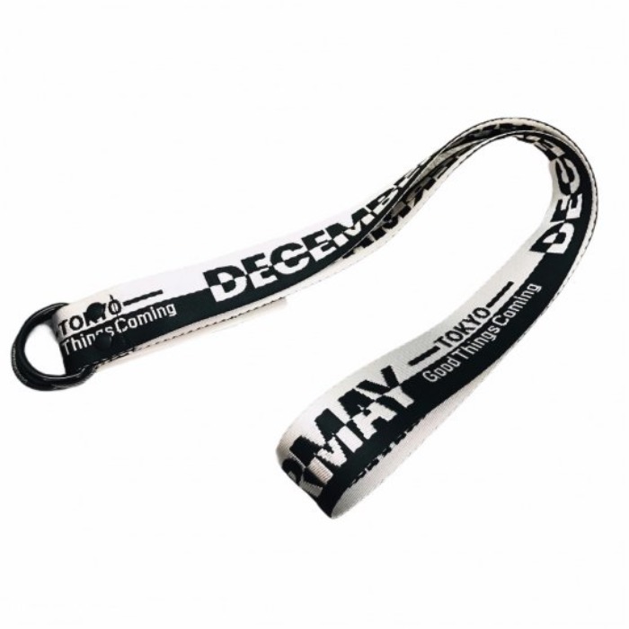 【DECEMBERMAY】Logo Jacquard Dangle Belt_3-999-4504