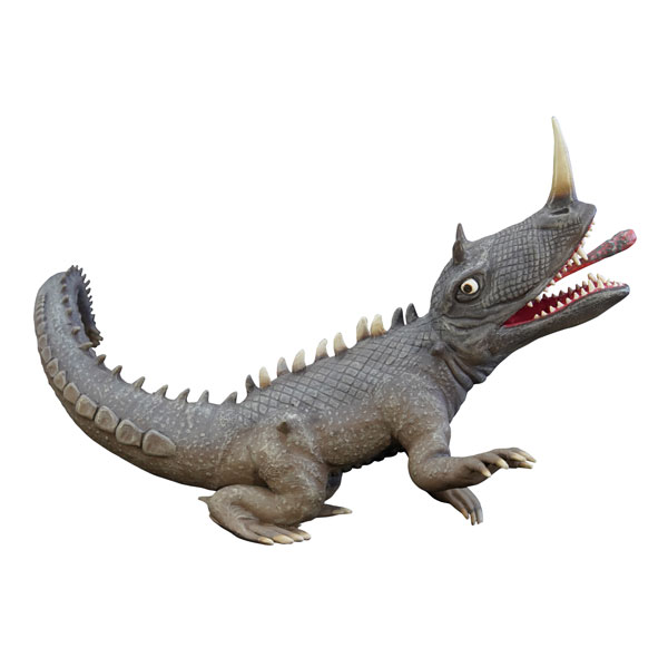 KAIYODO 海洋堂 1/250 大怪獸決鬥 卡美拉對巴魯剛 冷凍怪獸巴魯剛 復刻版 軟膠無上色組裝模型_1