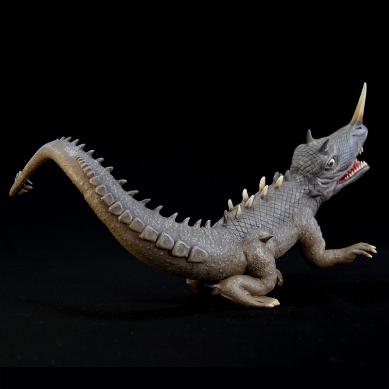 KAIYODO 海洋堂 1/250 大怪獸決鬥 卡美拉對巴魯剛 冷凍怪獸巴魯剛 復刻版 軟膠無上色組裝模型_3