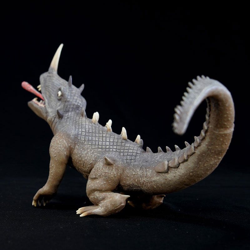 KAIYODO 海洋堂 1/250 大怪獸決鬥 卡美拉對巴魯剛 冷凍怪獸巴魯剛 復刻版 軟膠無上色組裝模型_5