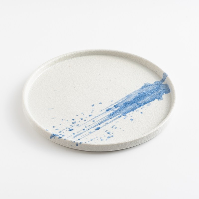 WAGA 一抹藍彩 24cm 陶瓷平盤｜單品_0