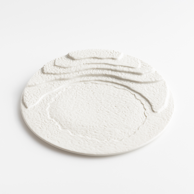 Ice Crack 23cm Ceramic Plate_0