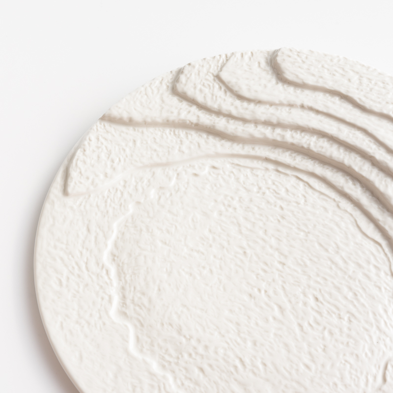 Ice Crack 23cm Ceramic Plate_3