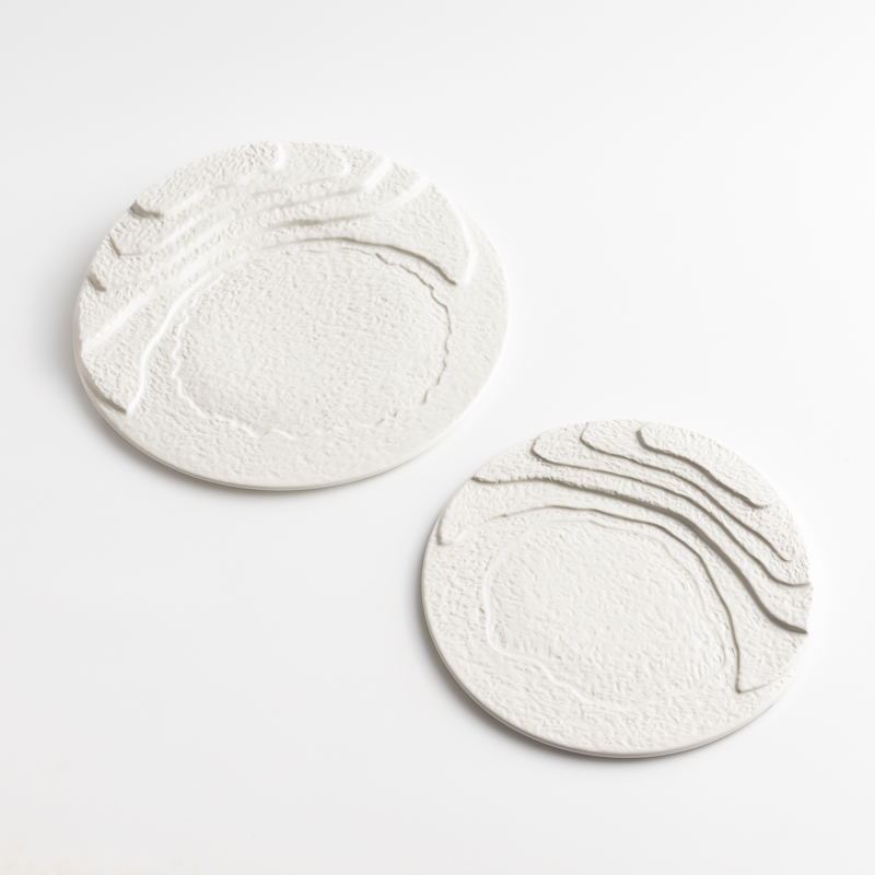 Ice Crack 23cm Ceramic Plate_4