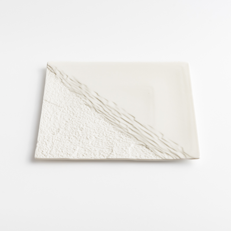Ice Crack 23cm Ceramic Plate_0