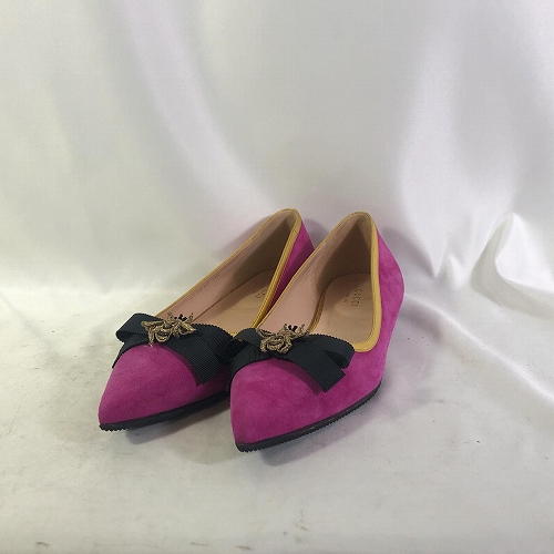 【南港店】GUCCI/淺口皮鞋/36/417574CMBZO5572