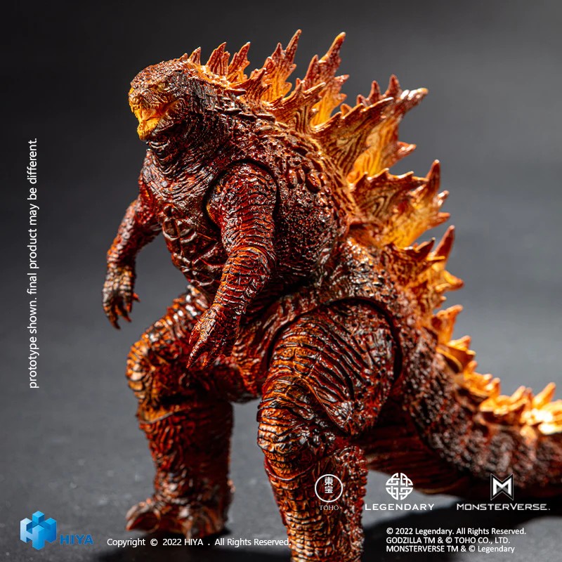 Hiya Toys 7吋 Exquisite Basic 219 紅蓮哥吉拉 可動完成品_0
