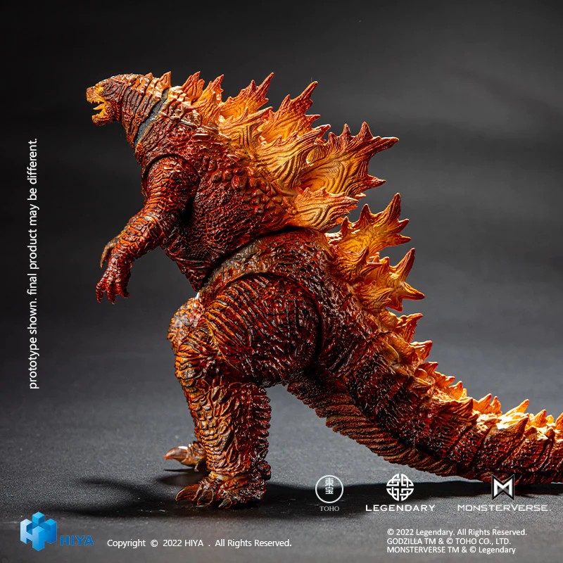 Hiya Toys 7吋 Exquisite Basic 219 紅蓮哥吉拉 可動完成品_1