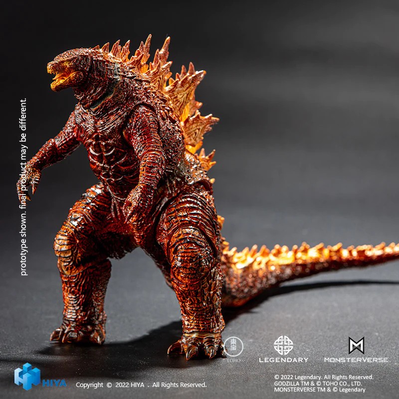 Hiya Toys 7吋 Exquisite Basic 219 紅蓮哥吉拉 可動完成品_2