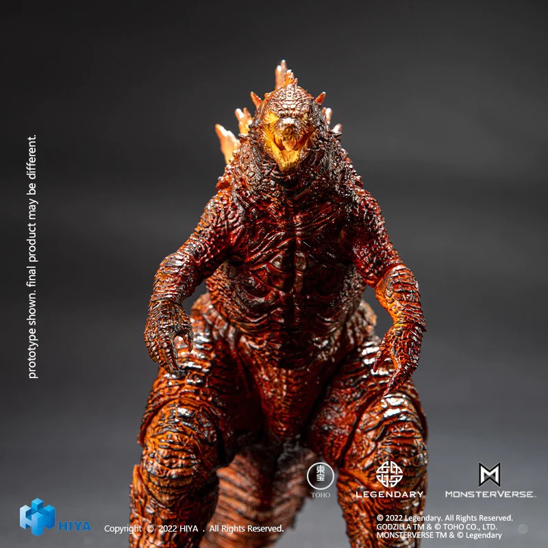 Hiya Toys 7吋 Exquisite Basic 219 紅蓮哥吉拉 可動完成品_3