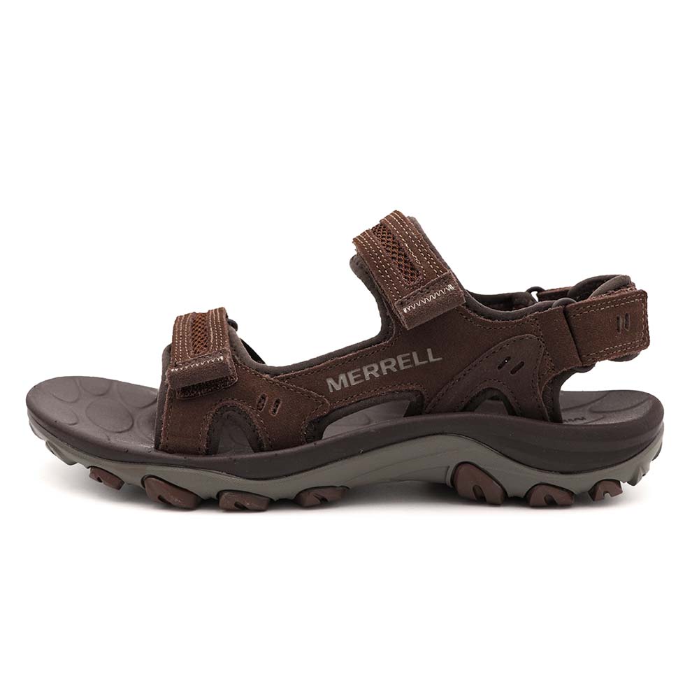 Merrell Huntington LTR Convert 褐色 涼鞋 戶外 健行 休閒 男款 B3721【新竹皇家ML036845】_0