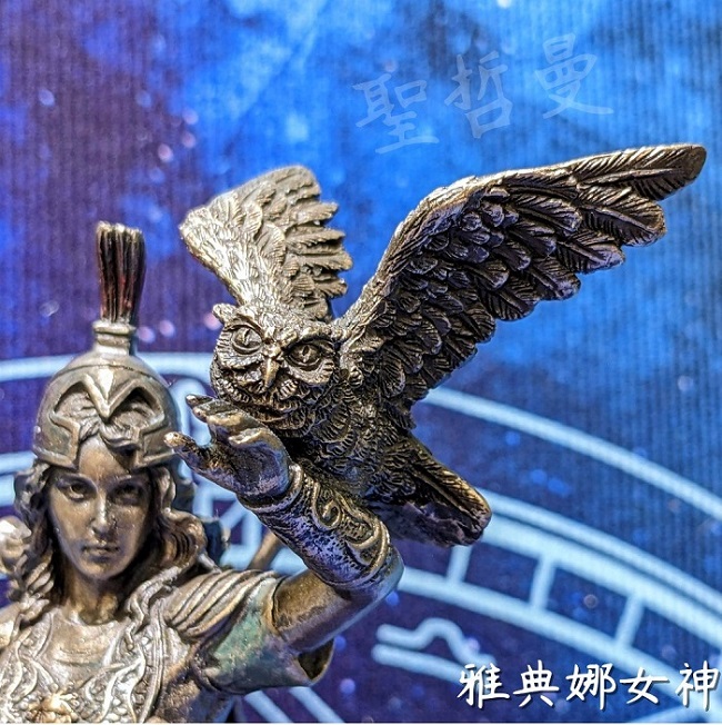 雅典娜女神雕像20公分高＊雕塑/雕像/擺飾＊~智慧女神和戰爭女神_5