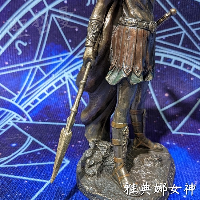 雅典娜女神雕像20公分高＊雕塑/雕像/擺飾＊~智慧女神和戰爭女神_6