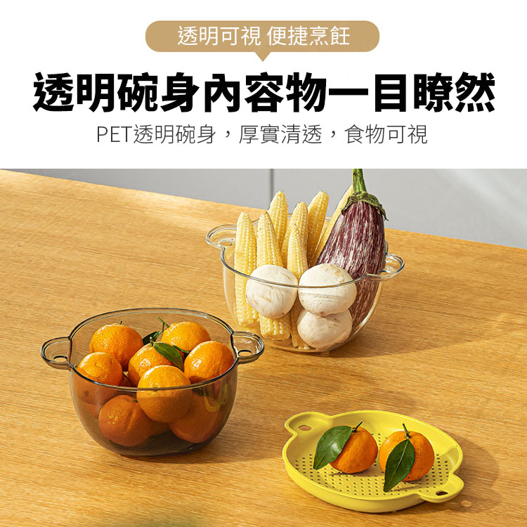 配色瀝水籃 納川 濾水籃 洗菜籃 淘米器 洗米盆 瀝水盆 蔬果盆 洗滌籃 洗菜盆 瀝乾籃【ZJ0110】《約翰家庭百貨_8
