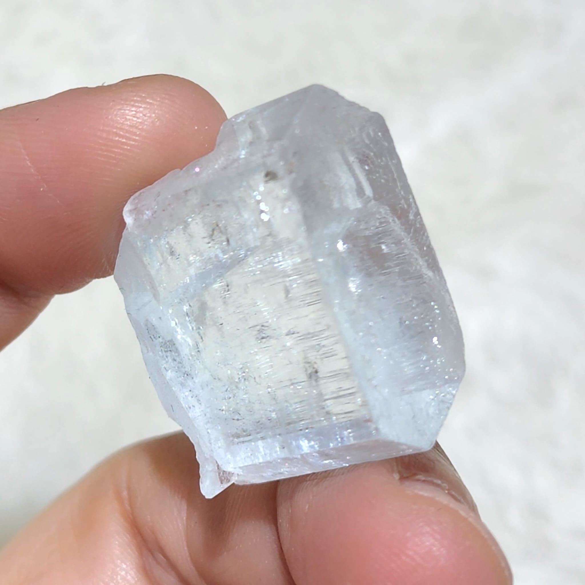 寶石級巴基斯坦海水藍寶原礦晶體230217-32號 ~好人緣、對應喉輪、增加溝通能力、也是旅行及以海維生職業的護身符~_3
