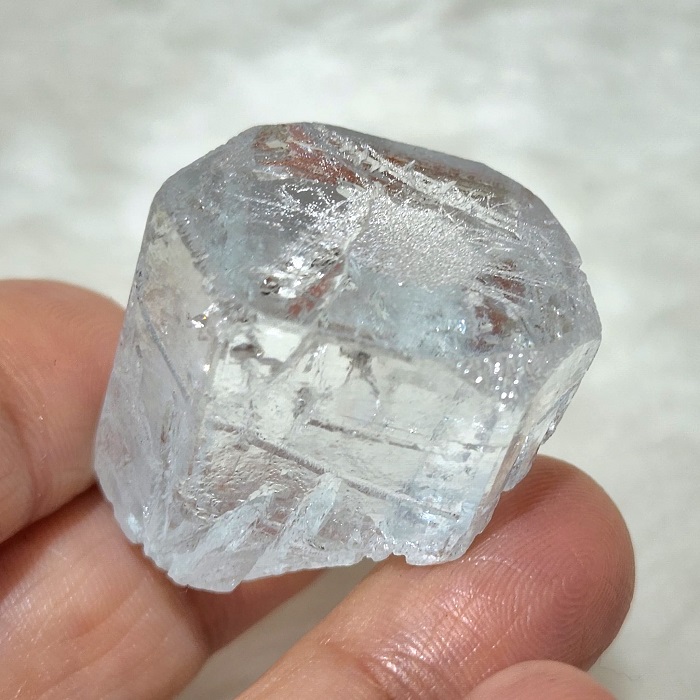寶石級巴基斯坦海水藍寶原礦晶體230217-25號 ~好人緣、對應喉輪、增加溝通能力、也是旅行及以海維生職業的護身符~_2
