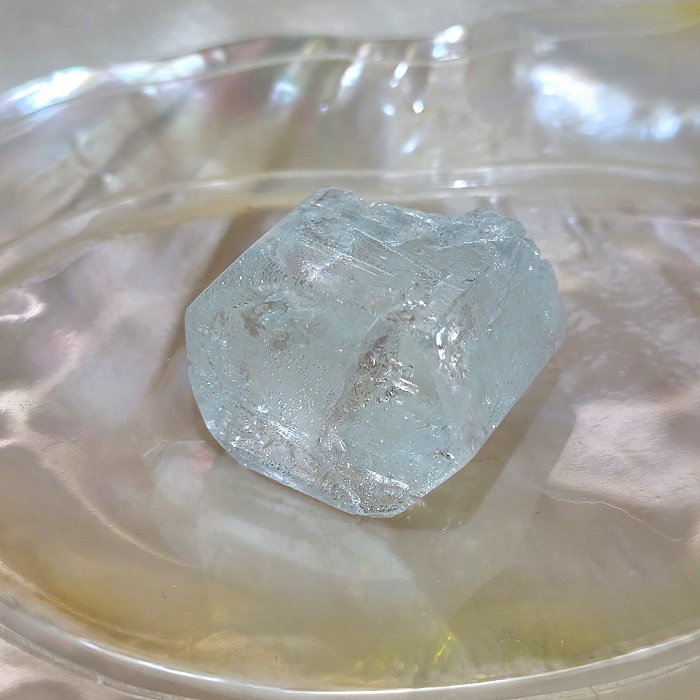 寶石級巴基斯坦海水藍寶原礦晶體230217-25號 ~好人緣、對應喉輪、增加溝通能力、也是旅行及以海維生職業的護身符~_6
