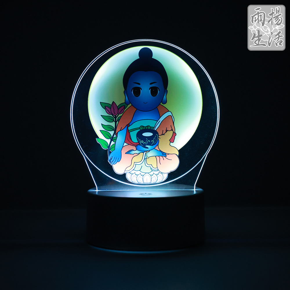 福祿滿盈小夜燈-Q版吉祥藥師佛_3