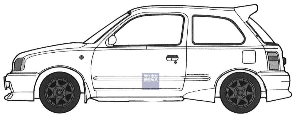 FUJIMI 1/24 March K11 NISMO 富士美 ID295 組裝模型 047362_0