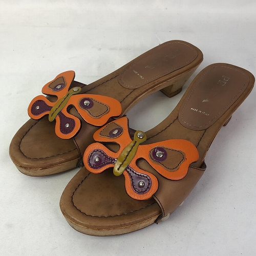 【南港店】PRADA/涼鞋/35/1D3713