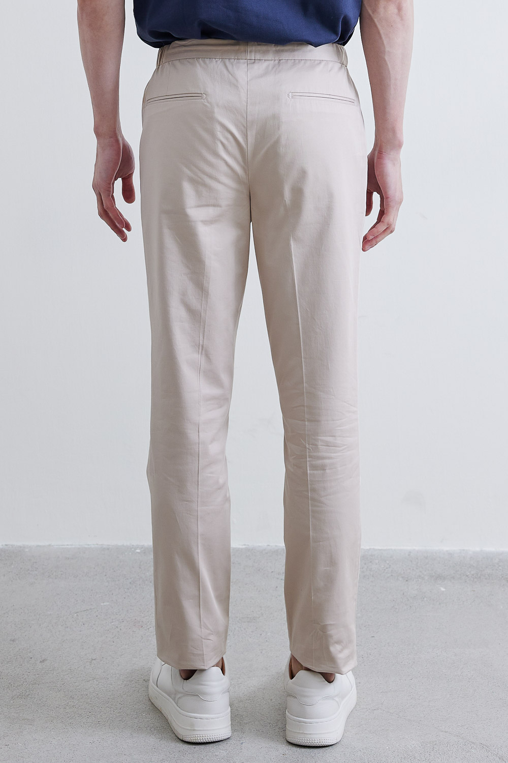 SST&C #Online Exclusive  Stretch Cotton Chino Slim Fit Suit Trousers | 0212004008  (Outlet)_4