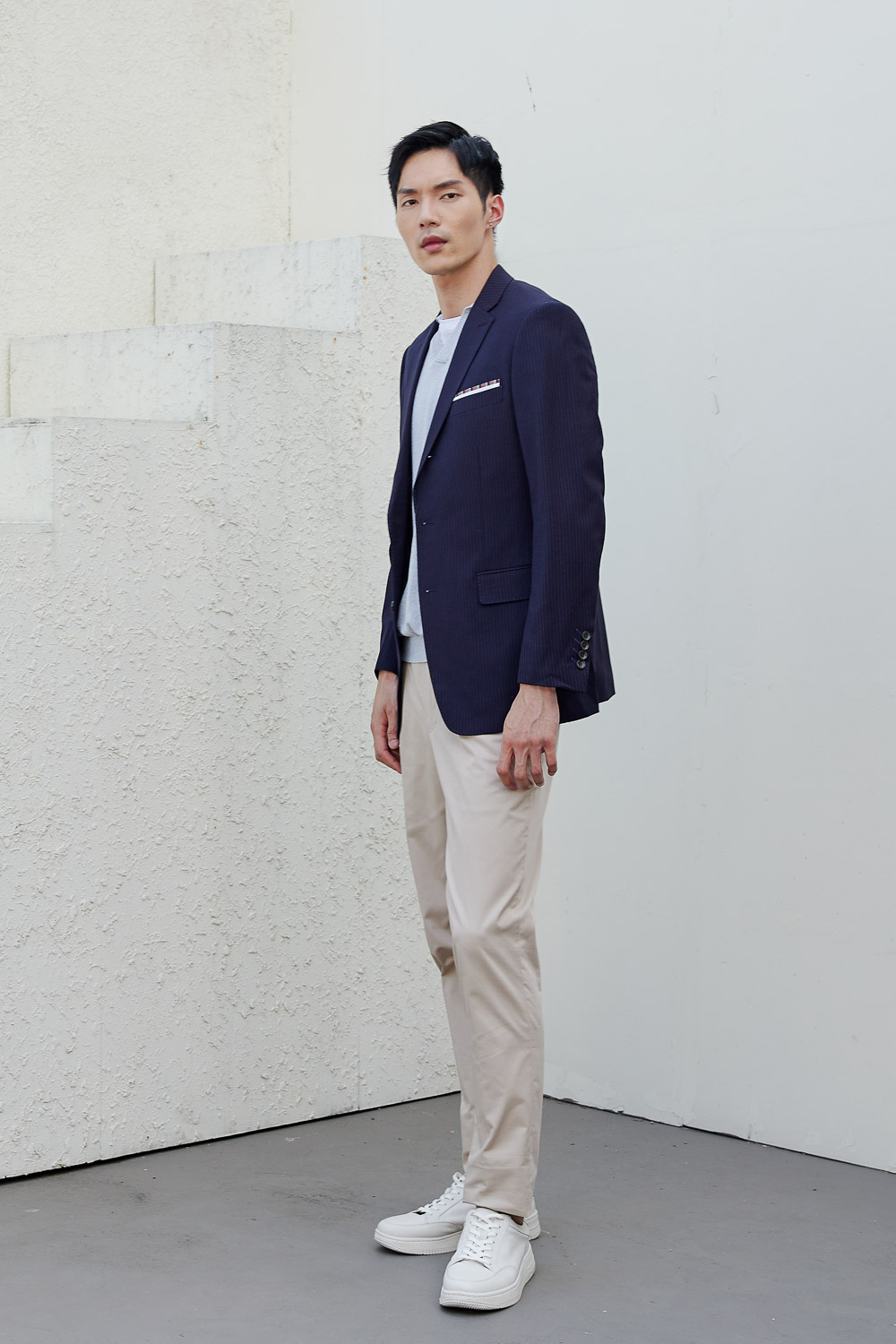 SST&C #Online Exclusive  Stretch Cotton Chino Slim Fit Suit Trousers | 0212004008  (Outlet)_5